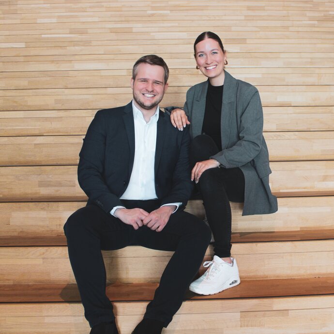 Portrait Laura Hein und Daniel Stattkus